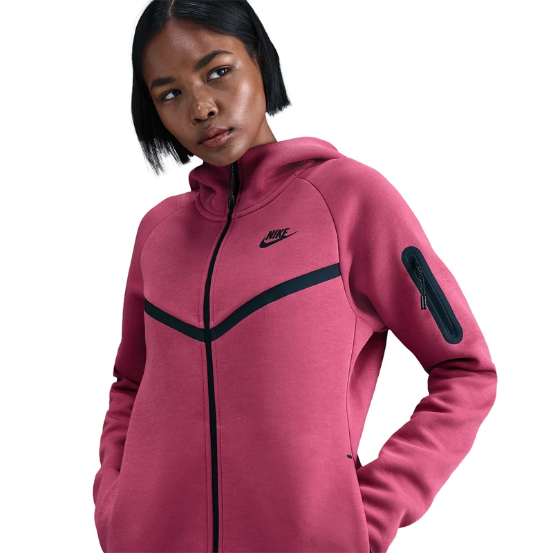 Sweat à Capuche Nike Sportswear Tech Fleece Windrunner Zippé pour Femme
