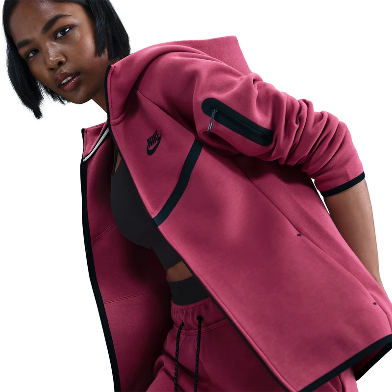 Sweat à Capuche Nike Sportswear Tech Fleece Windrunner Zippé pour Femme