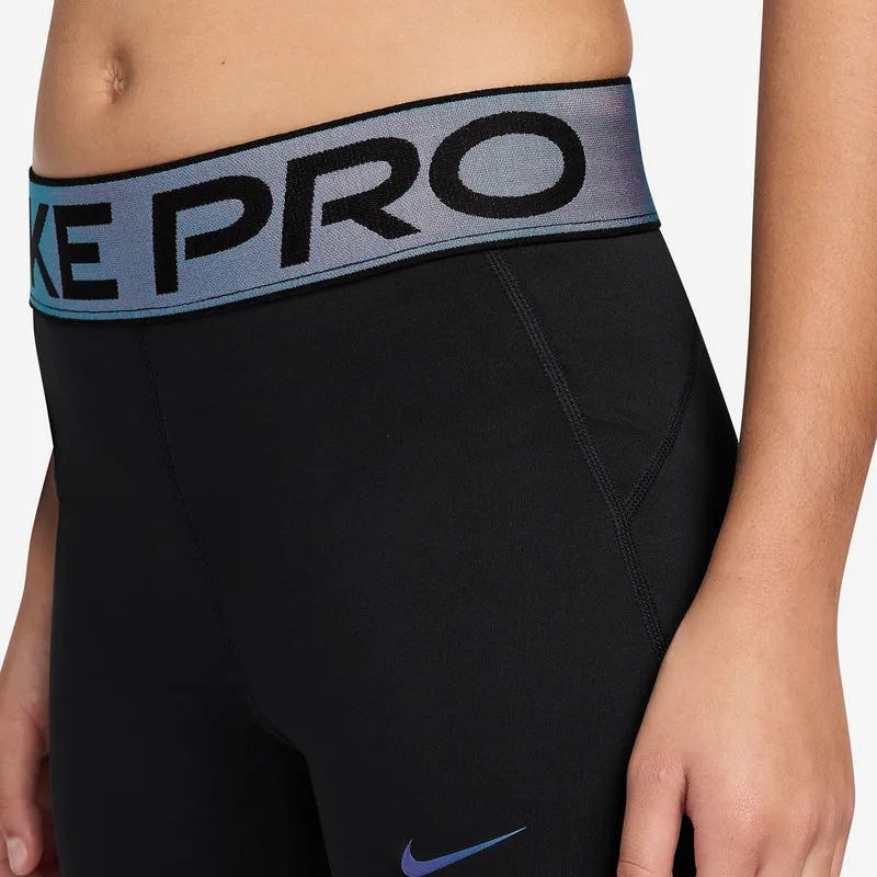 Nike Pro Older Girls Dri-FIT 3 Shorts (8-15Y)