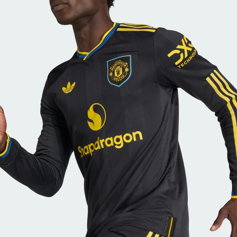 adidas Men Maillot Third authentique à manches longues Manch
