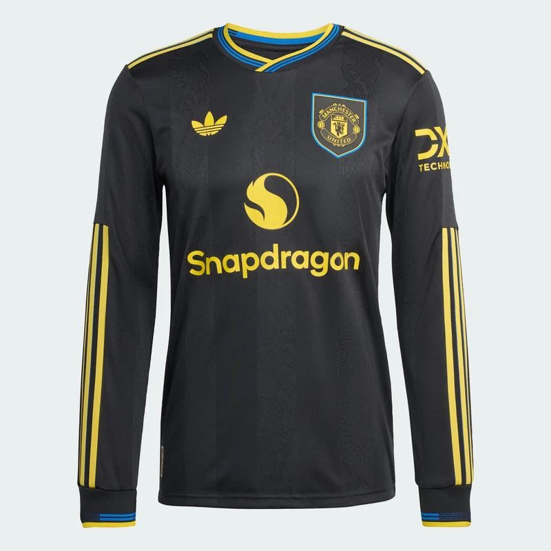 adidas Men Maillot Third authentique à manches longues Manch