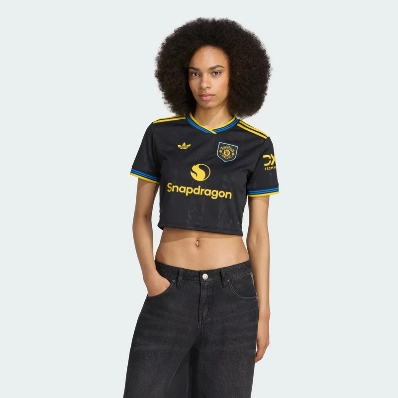 adidas Women Maillot Third crop top Manchester United 25/26