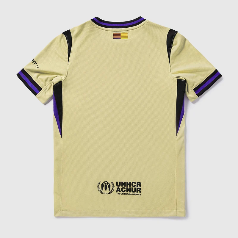 Maillot Extérieur Nike FC Barcelone 25/26 Dri-FIT Stadium MC pour Enfant