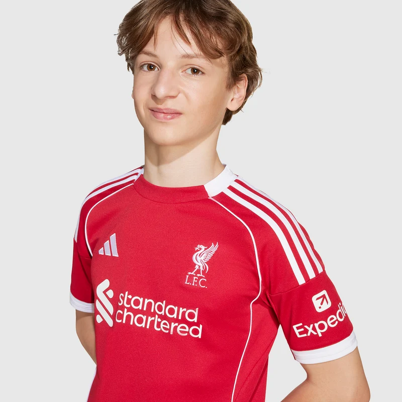 Maillot Domicile adidas Liverpool 25/26 pour Enfant