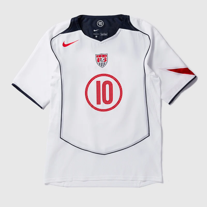 Maillot Ré-Edition Nike USA 2004 Avec Donovan 10