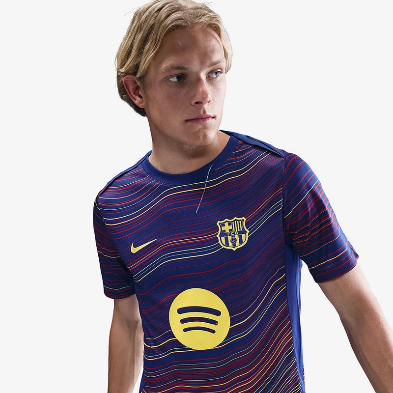 Maillot Domicile Nike FC Barcelone 25/26 Dri-FIT Academy Pro Pre-Match