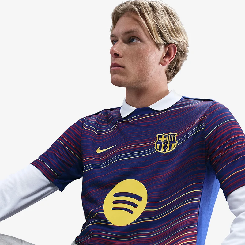 Maillot Domicile Nike FC Barcelone 25/26 Dri-FIT Academy Pro Pre-Match