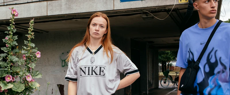 Haut Nike Sportswear Col V Jersey pour Femme