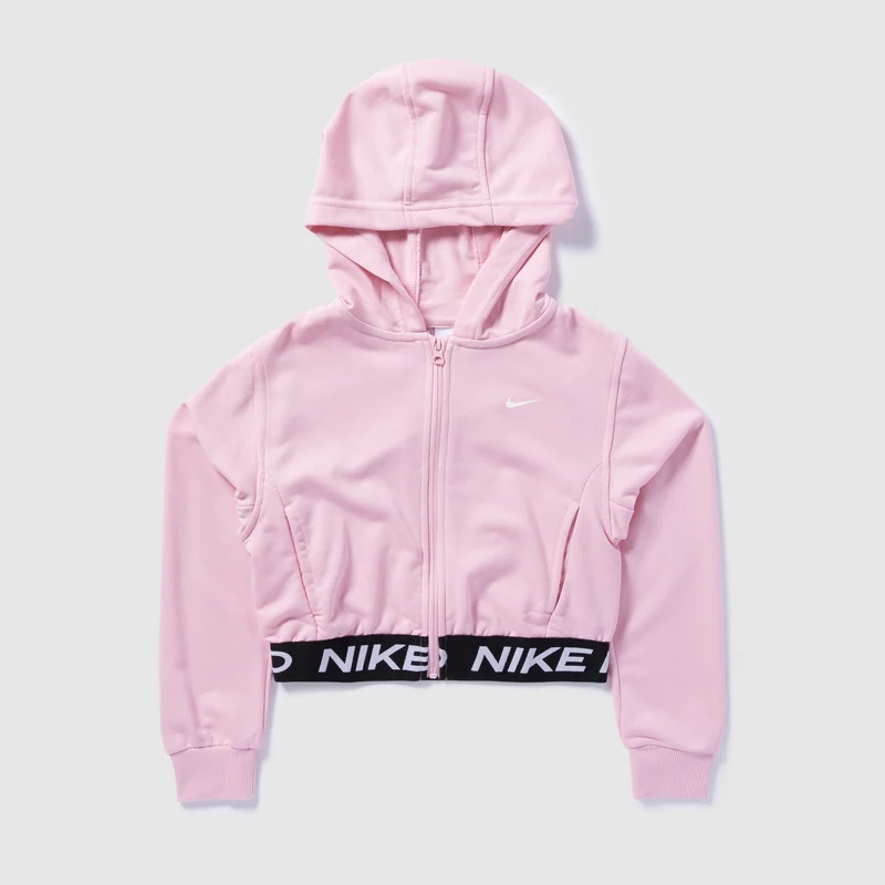 Sweat à Capuche Nike Pro Dri-FIT Fleece pour Fille (8-15 ans)