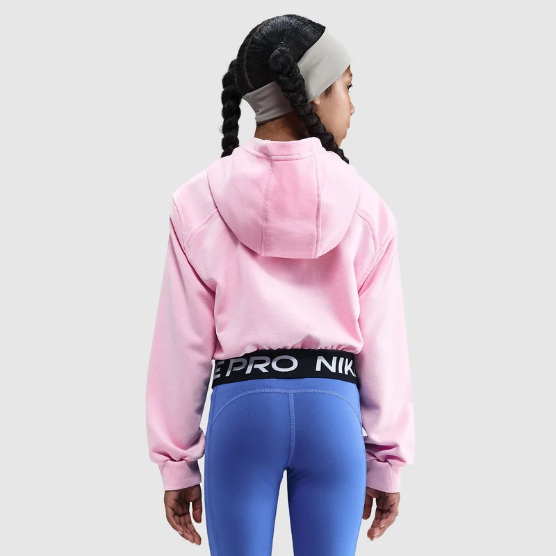 Sweat à Capuche Nike Pro Dri-FIT Fleece pour Fille (8-15 ans)