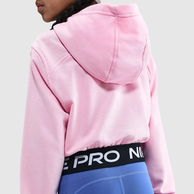 Sweat à Capuche Nike Pro Dri-FIT Fleece pour Fille (8-15 ans)