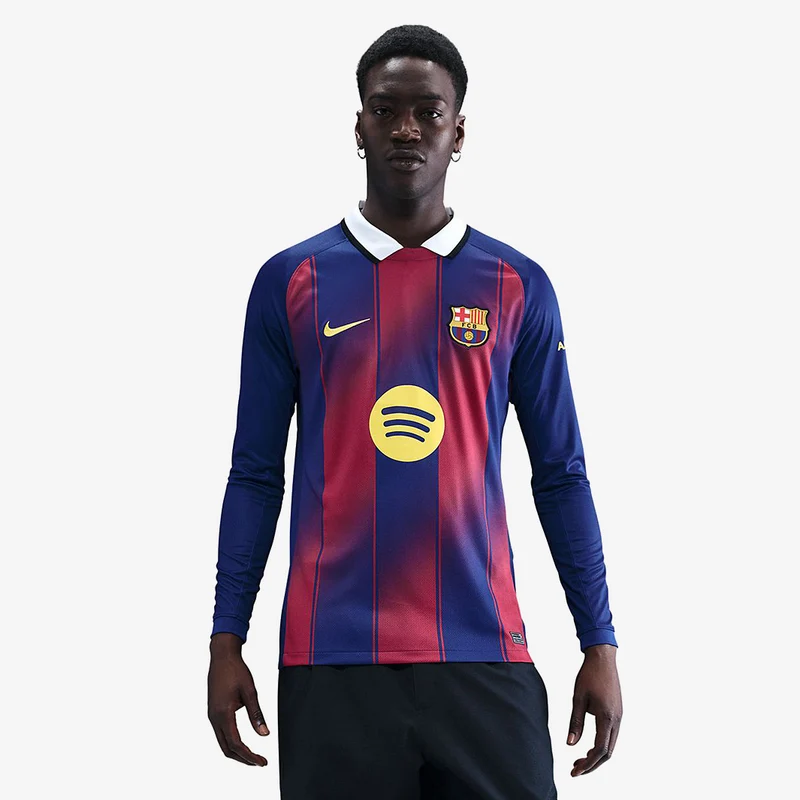 Maillot Domicile Nike FC Barcelone 25/26 Dri-FIT Stadium ML