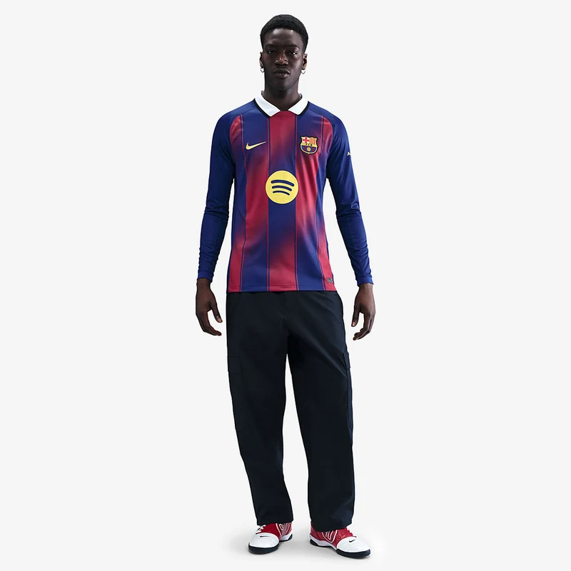 Maillot Domicile Nike FC Barcelone 25/26 Dri-FIT Stadium ML
