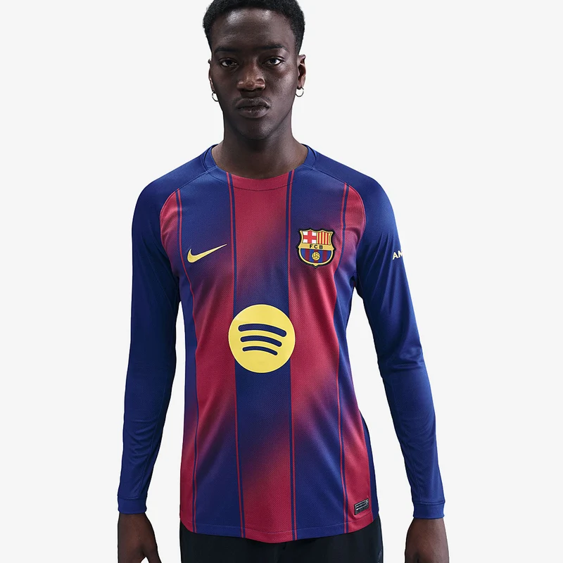 Maillot Domicile Nike FC Barcelone 25/26 Dri-FIT Stadium ML