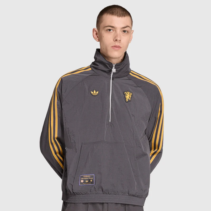 Veste adidas Originals Manchester United 25/26 Terrace Icon Demi-Zip