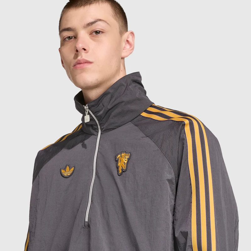 Veste adidas Originals Manchester United 25/26 Terrace Icon Demi-Zip