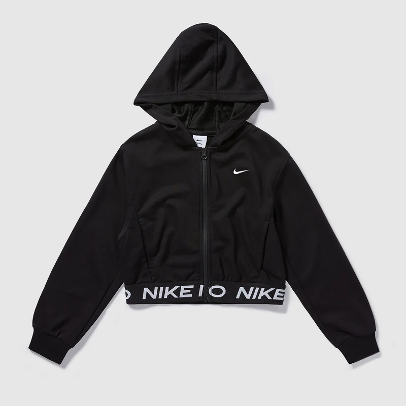 Sweat à Capuche Nike Pro Dri-FIT Fleece pour Fille (8-15 ans)