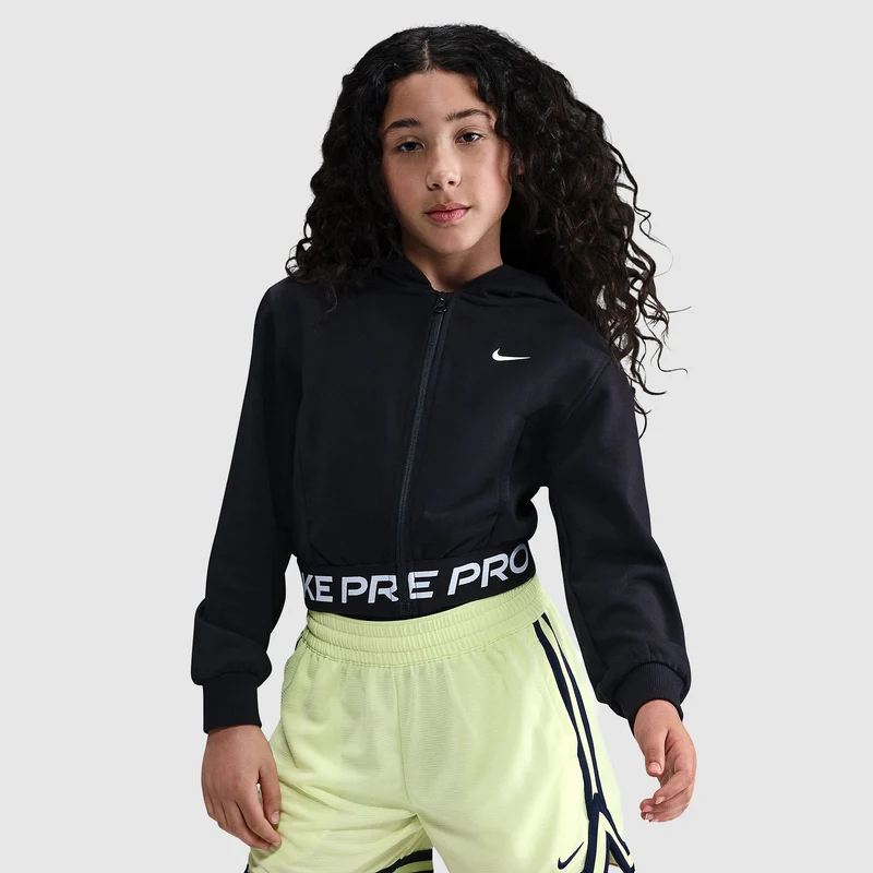 Sweat à Capuche Nike Pro Dri-FIT Fleece pour Fille (8-15 ans)