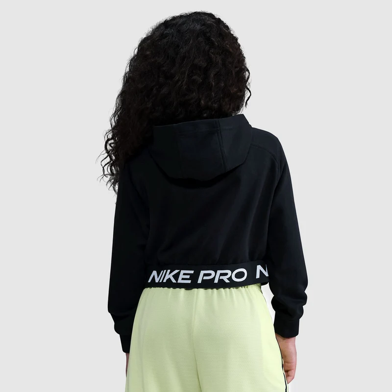 Sweat à Capuche Nike Pro Dri-FIT Fleece pour Fille (8-15 ans)