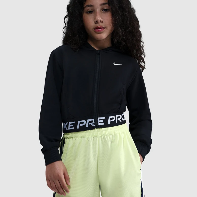 Sweat à Capuche Nike Pro Dri-FIT Fleece pour Fille (8-15 ans)