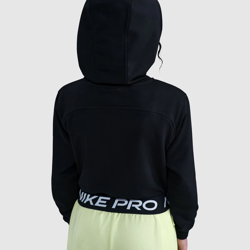 Sweat à Capuche Nike Pro Dri-FIT Fleece pour Fille (8-15 ans)
