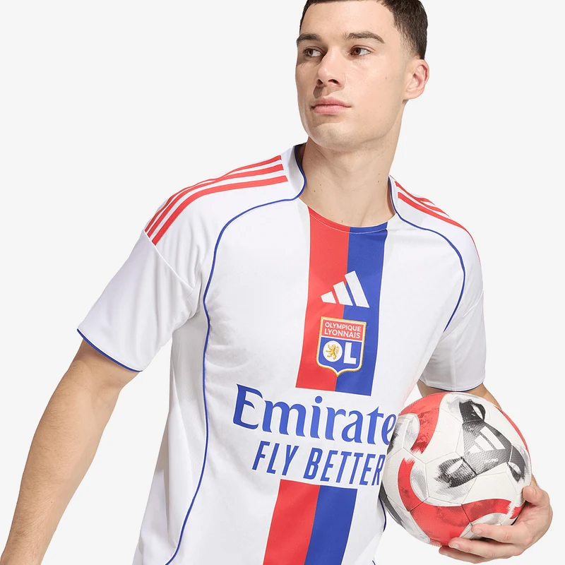 Maillot Domicile adidas Olympique Lyon 25/26
