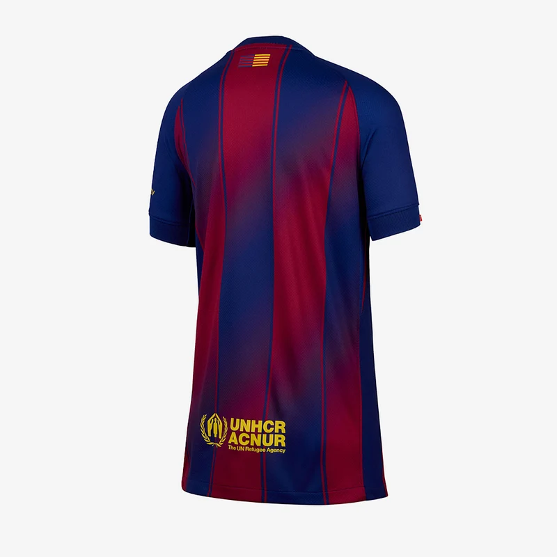 Maillot Domicile Nike FC Barcelone 25/26 Dri-FIT Stadium pour Enfant