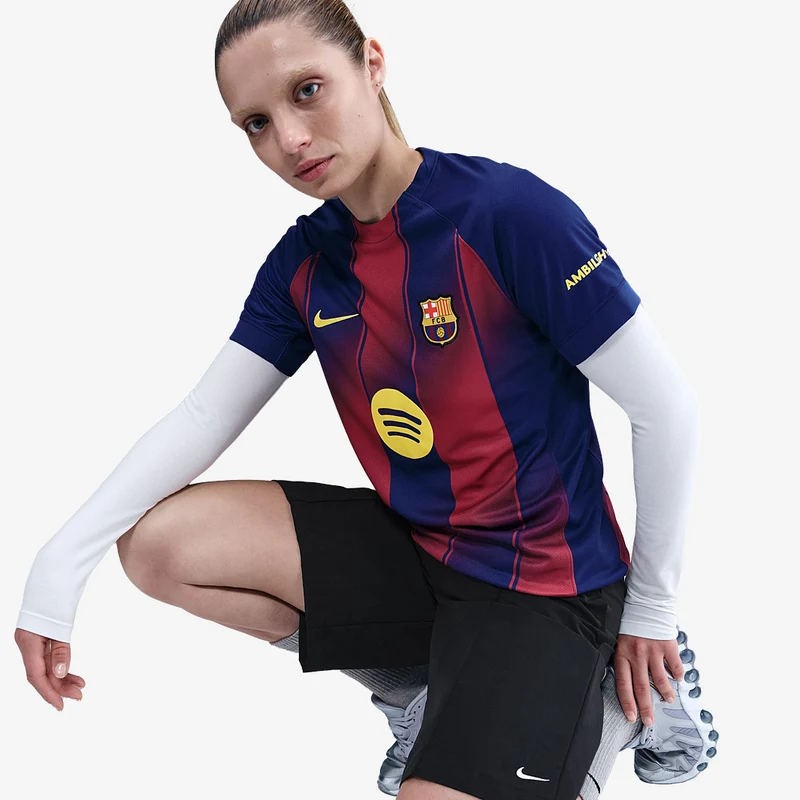 Nike FC Barcelona 25/26 Womens Dri-FIT Stadium Home Shirt