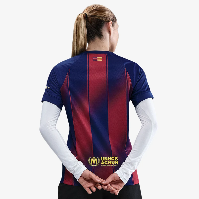 Nike FC Barcelona 25/26 Womens Dri-FIT Stadium Home Shirt