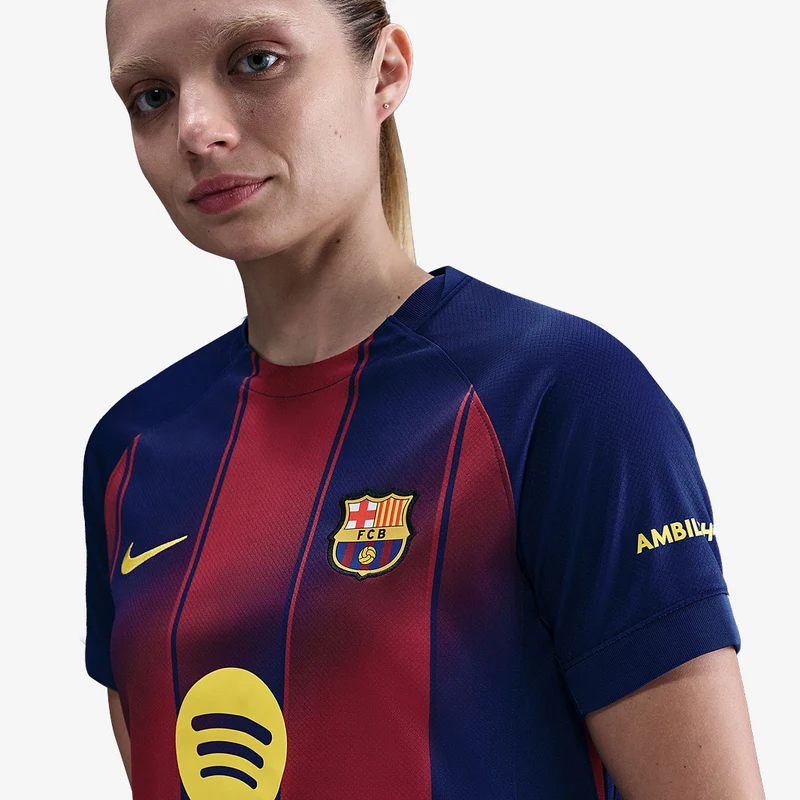 Nike FC Barcelona 25/26 Womens Dri-FIT Stadium Home Shirt