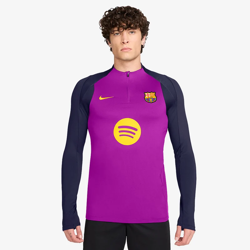 Haut Drill Nike FC Barcelone 25/26 Dri-FIT Strike en maille