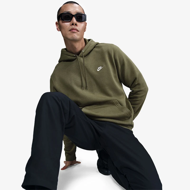Sweat à Capauche Nike Club Pullover Fleece