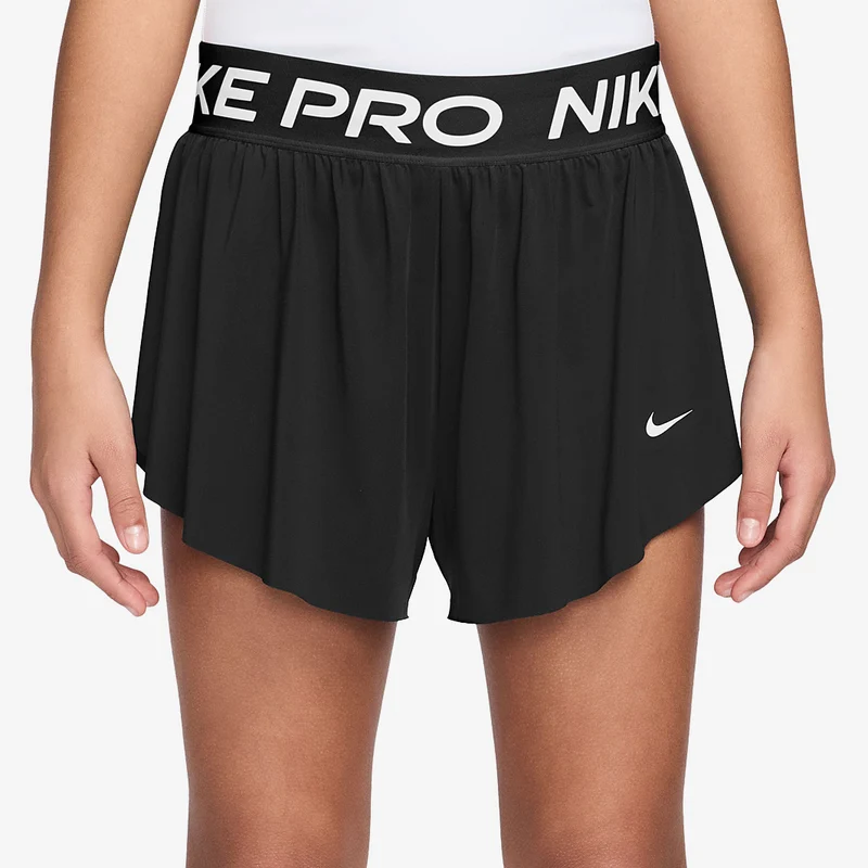 Short Nike Pro Dri-FIT 2en1 en maille pour Fille (8-15 ans)