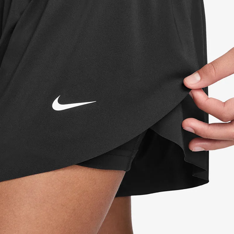 Short Nike Pro Dri-FIT 2en1 en maille pour Fille (8-15 ans)