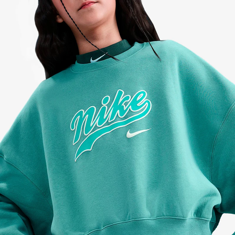 Sweat Nike Sportswear Fleece Crew pour Fille (8-15 ans)