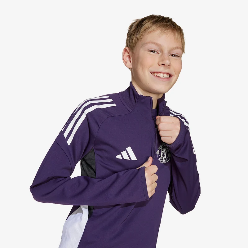 Haut d'Entraînement adidas Manchester United 25/26 pour Enfant