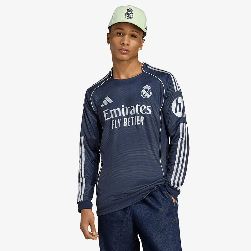 Maillot Extérieur adidas Real Madrid 25/26 ML