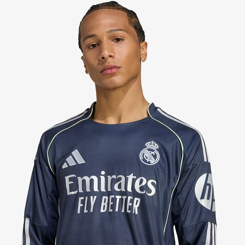 Maillot Extérieur adidas Real Madrid 25/26 ML