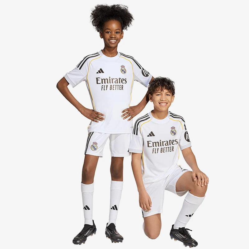 Short Domicile adidas Real Madrid 25/26 pour Enfant