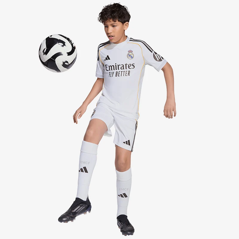 Short Domicile adidas Real Madrid 25/26 pour Enfant
