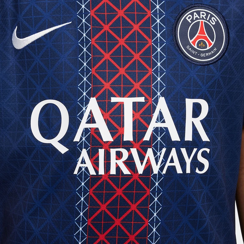 Maillot Domicile Nike Paris Saint-Germain 25/26 Dri-FIT Stadium pour Enfant