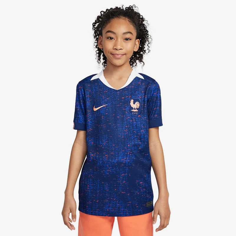 Maillot Domicile Nike France 2025 Dri-FIT Stadium pour Enfant