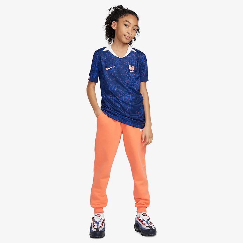 Maillot Domicile Nike France 2025 Dri-FIT Stadium pour Enfant