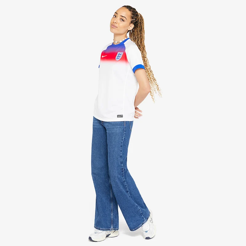 Maillot Domicile Nike Angleterre 2025 Dri-FIT Stadium pour Femme