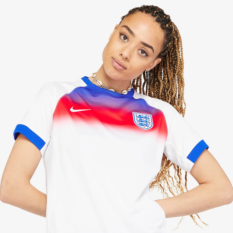 Maillot Domicile Nike Angleterre 2025 Dri-FIT Stadium pour Femme