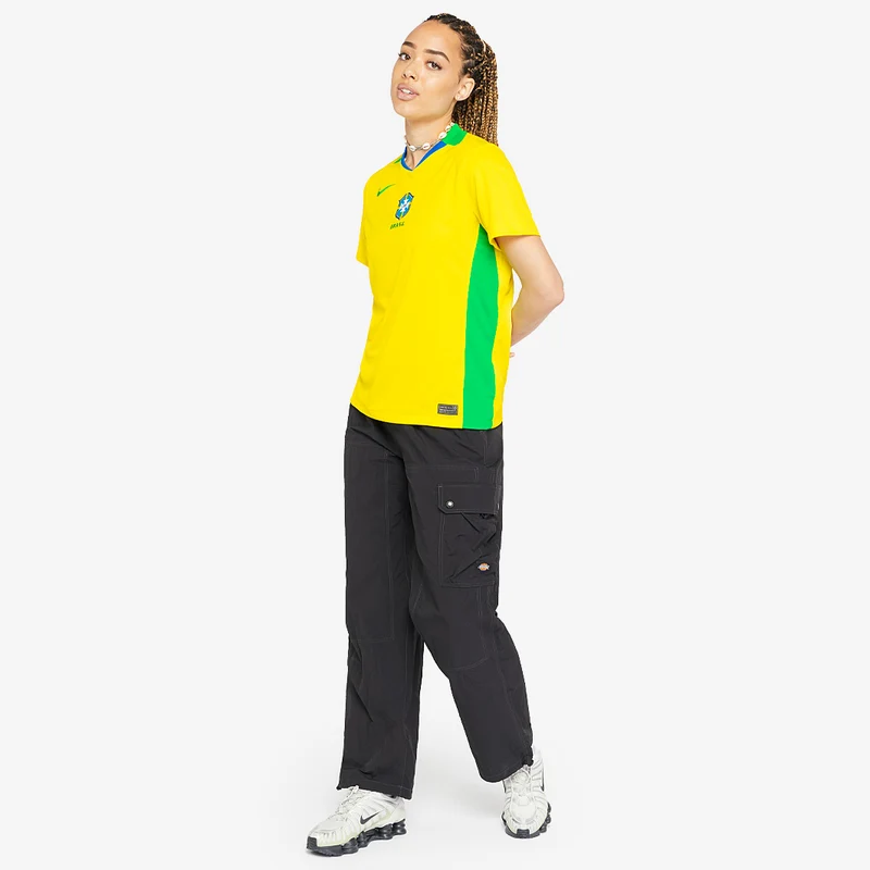 Maillot Domicile Nike Brésil 2025 Dri-FIT Stadium pour Femme