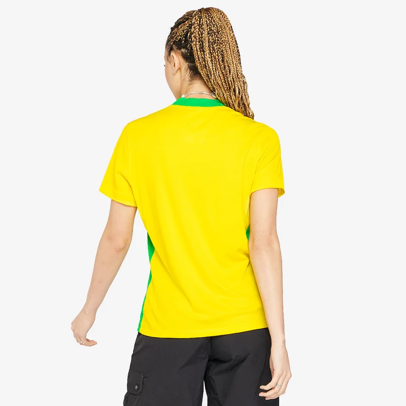 Maillot Domicile Nike Brésil 2025 Dri-FIT Stadium pour Femme