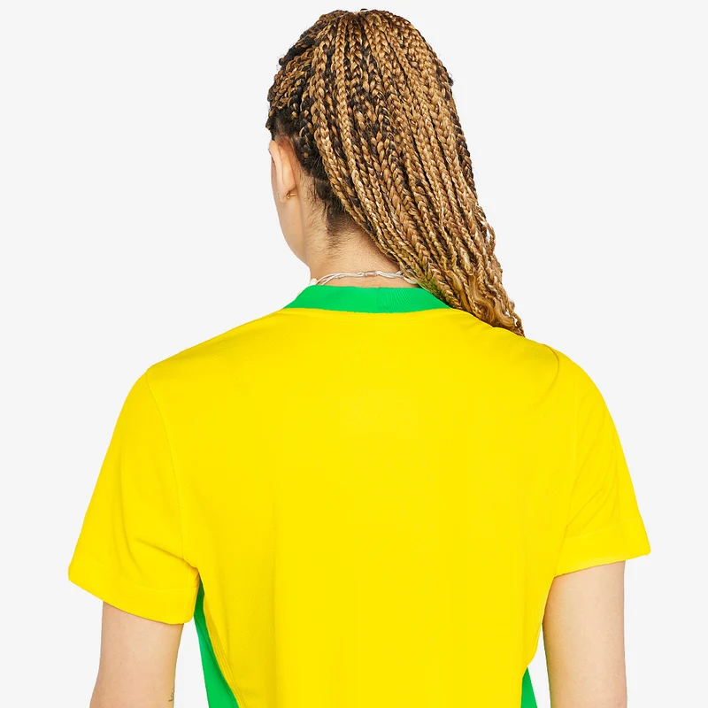 Maillot Domicile Nike Brésil 2025 Dri-FIT Stadium pour Femme