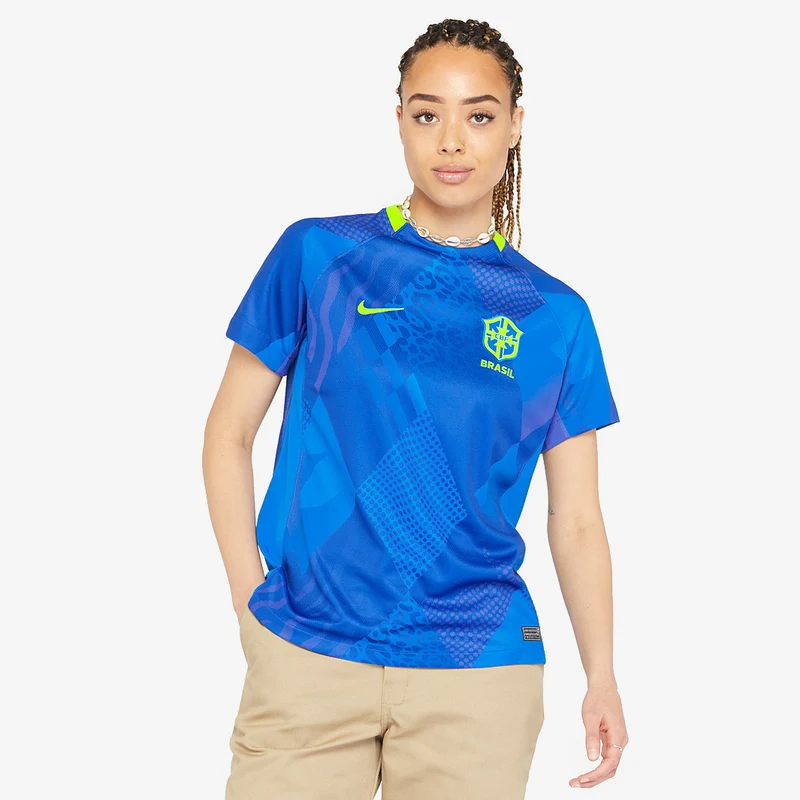 Maillot Extérieur Nike Brésil 2025 Dri-FIT Stadium pour Femme