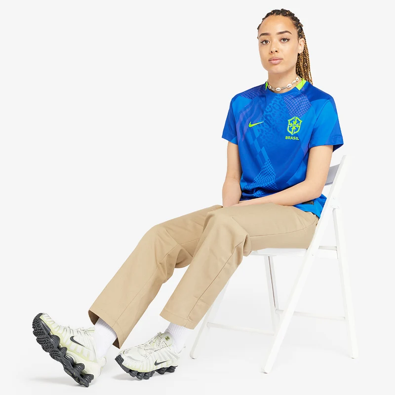 Maillot Extérieur Nike Brésil 2025 Dri-FIT Stadium pour Femme